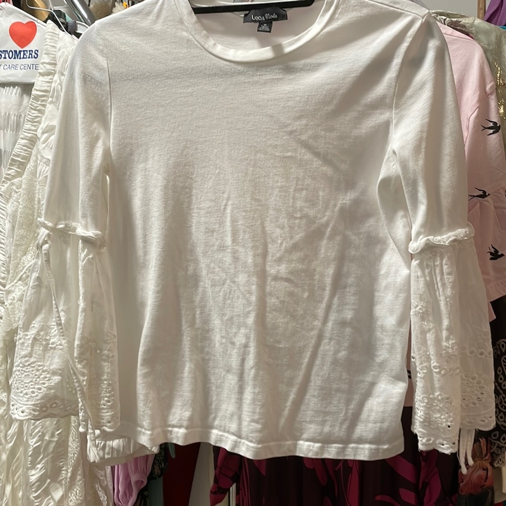 LEA & VIOLA white shirt